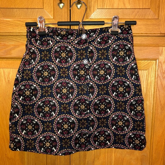 Lush Patterned Skirt - Picture 1 of 1